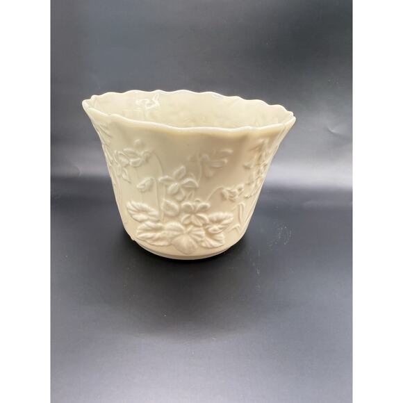 Lenox Porcelain Lily of the Valley Flower Pot Masterpiece Collection Vintage - Picture 5 of 9